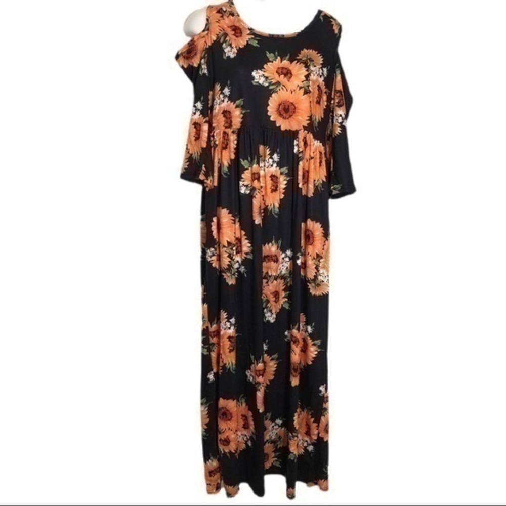Sunflower Maxi Dress